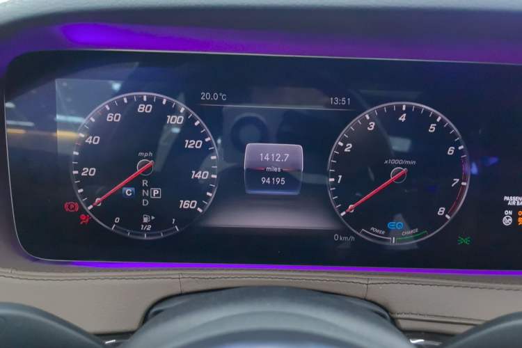 Used Mercedes-Benz S-Class 2020 S 350 L Business Class Ultimate Edition Instrument Cluster