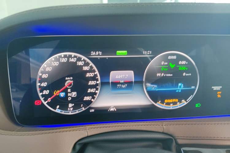 Used Mercedes-Benz S-Class 2020 S 350 L Business Class Ultimate Edition Instrument Cluster