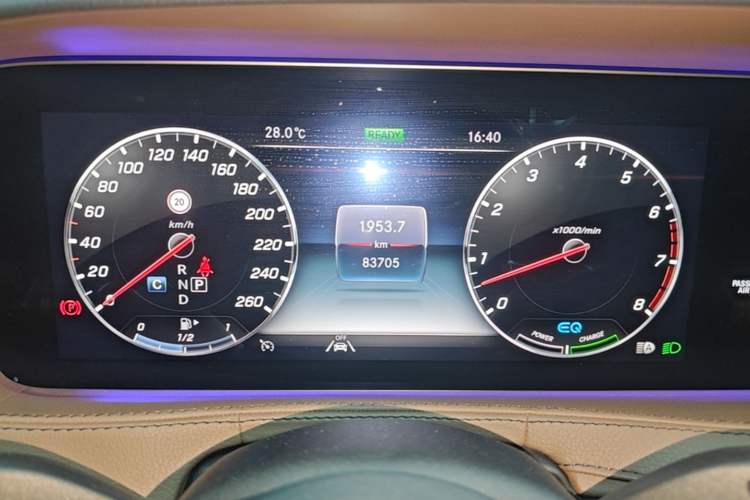 Used Mercedes-Benz S-Class 2020 S 350 L Exclusive Edition Prestige Collection Instrument Cluster