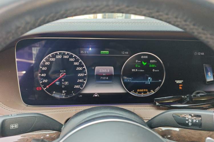 Used Mercedes-Benz S-Class 2020 S 350 L Business Class Ultimate Edition Instrument Cluster