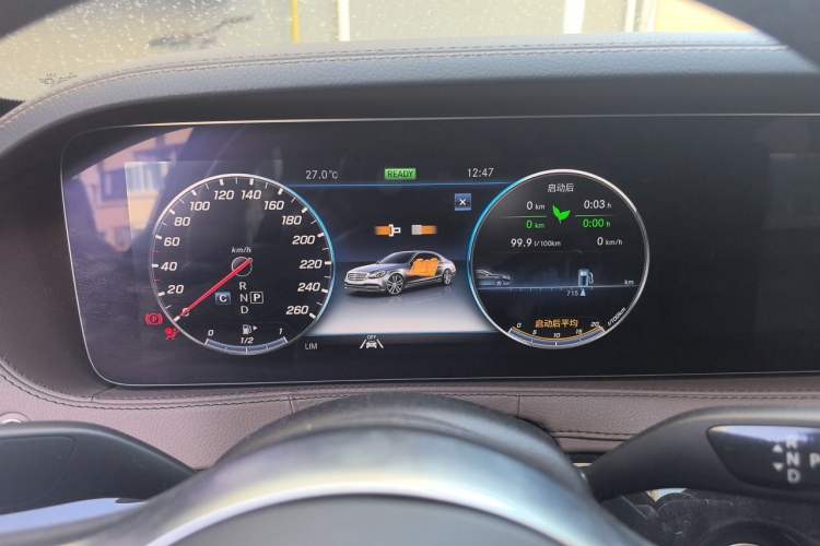 Used Mercedes-Benz S-Class 2020 S 450 L 4MATIC Exclusive Edition Instrument Cluster