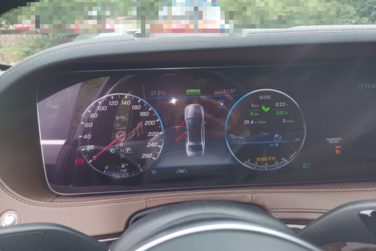 Used Mercedes-Benz S-Class 2020 S 350 L Business Class Ultimate Edition Instrument Cluster
