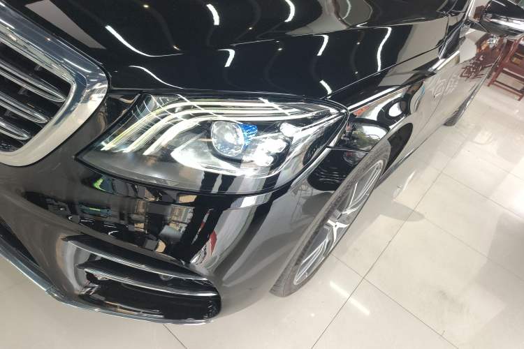Used Mercedes-Benz S-Class 2020 S 450 L 4MATIC Exclusive Edition Left Front Headlight