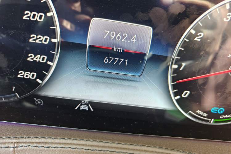 Used Mercedes-Benz S-Class 2020 S 350 L Business Class Ultimate Edition Odometer Close Up