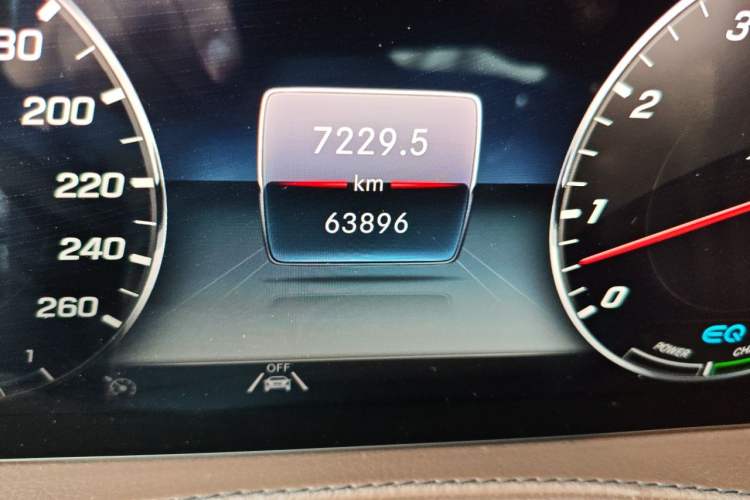 Used Mercedes-Benz S-Class 2020 S 350 L Business Class Ultimate Edition Odometer Close Up