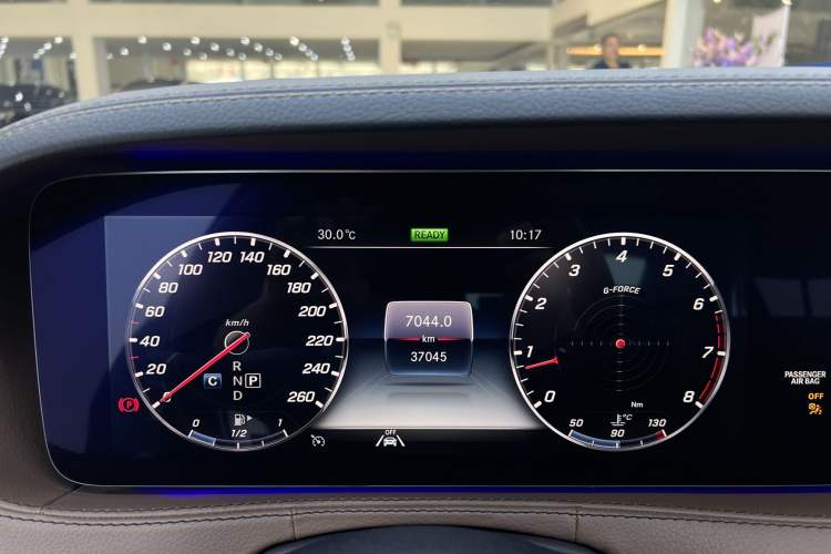 Used Mercedes-Benz S-Class 2020 S 350 L Business Class Ultimate Edition Odometer Close Up