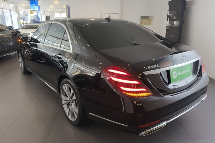 Used Mercedes-Benz S-Class 2020 S 350 L Exclusive Edition Prestige Collection Rear Left 45 Deg