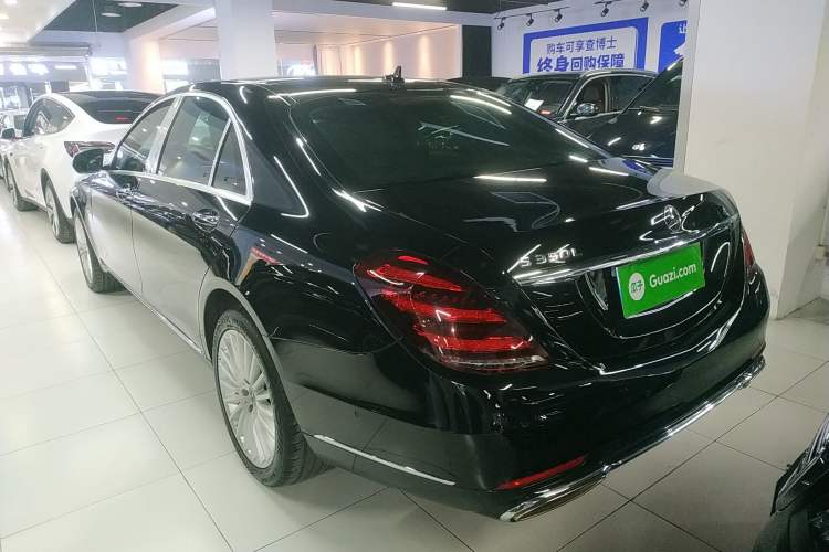 Used Mercedes-Benz S-Class 2020 S 350 L Business Class Ultimate Edition Rear Left 45 Deg