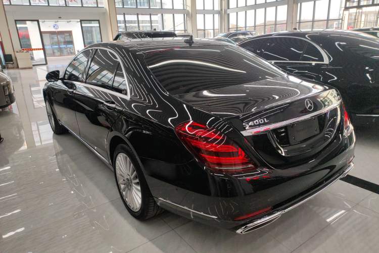 Used Mercedes-Benz S-Class 2020 S 350 L Business Class Ultimate Edition Rear Left 45 Deg