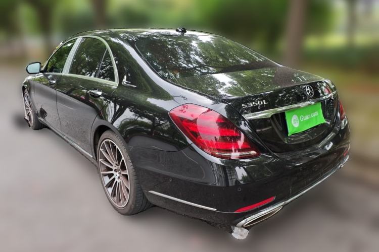 Used Mercedes-Benz S-Class 2020 S 350 L Exclusive Edition Prestige Collection Rear Left 45 Deg