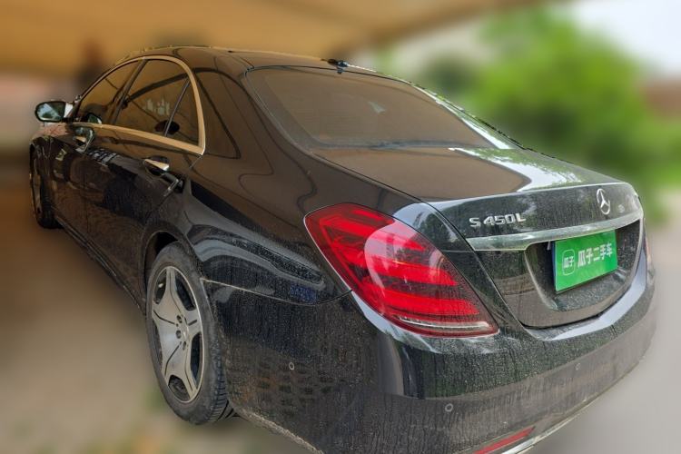Used Mercedes-Benz S-Class 2020 S 450 L 4MATIC Exclusive Edition Rear Left 45 Deg