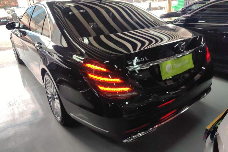 Used Mercedes-Benz S-Class 2020 S 350 L Business Class Ultimate Edition Rear Left 45 Deg