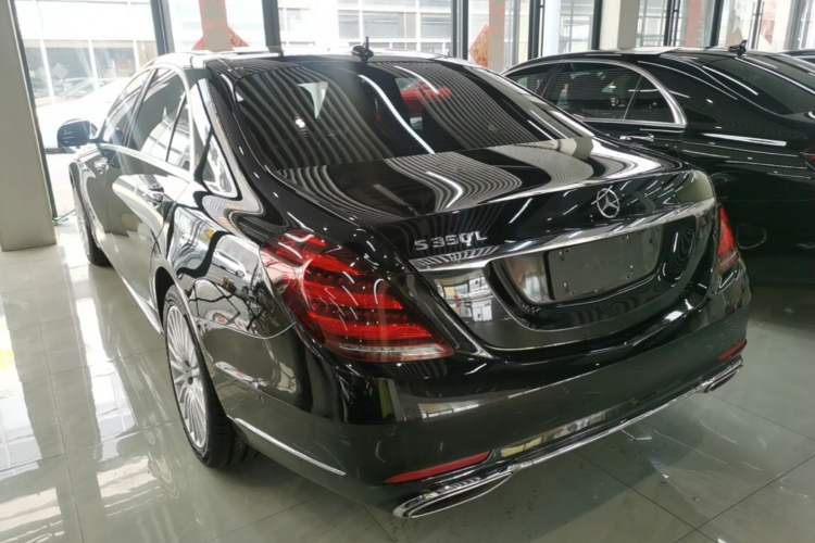 Used Mercedes-Benz S-Class 2020 S 350 L Business Class Ultimate Edition Rear Left 45 Deg