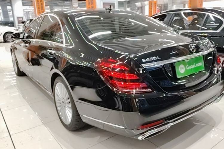Used Mercedes-Benz S-Class 2020 S 350 L Business Class Ultimate Edition Rear Left 45 Deg