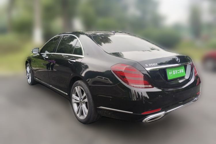Used Mercedes-Benz S-Class 2020 S 350 L Exclusive Edition Prestige Collection Rear Left 45 Deg