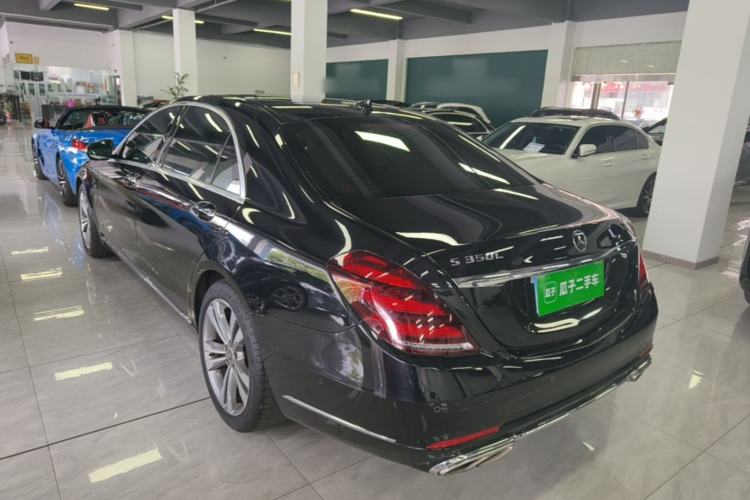 Used Mercedes-Benz S-Class 2020 S 350 L Business Class Ultimate Edition Rear Left 45 Deg