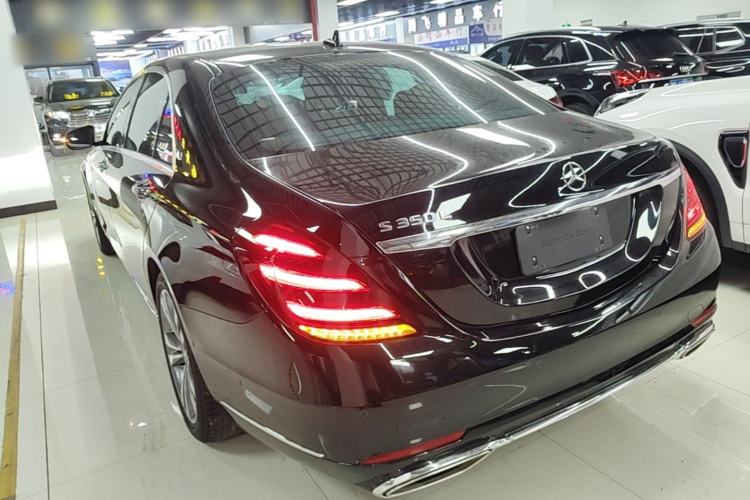 Used Mercedes-Benz S-Class 2020 S 350 L Exclusive Edition Prestige Collection Rear Left 45 Deg