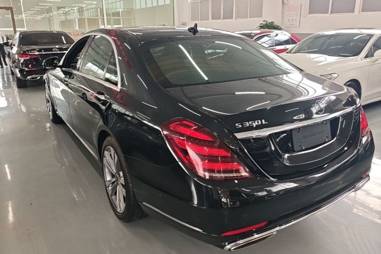 Used Mercedes-Benz S-Class 2020 S 350 L Exclusive Edition Prestige Collection Rear Left 45 Deg
