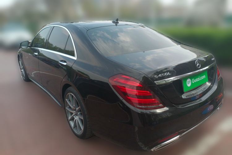 Used Mercedes-Benz S-Class 2020 S 450 L 4MATIC Exclusive Edition Rear Left 45 Deg