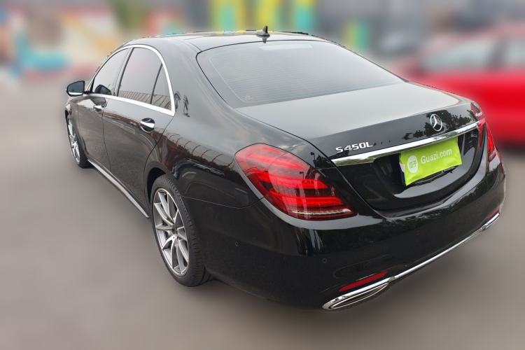 Used Mercedes-Benz S-Class 2020 S 450 L 4MATIC Exclusive Edition Rear Left 45 Deg