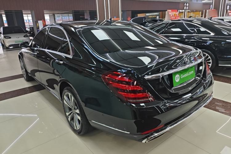Used Mercedes-Benz S-Class 2020 S 350 L Exclusive Edition Prestige Collection Rear Left 45 Deg