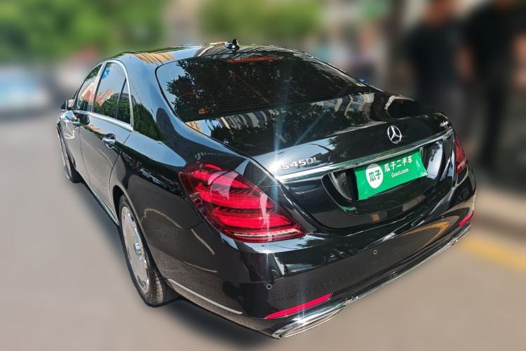 Used Mercedes-Benz S-Class 2020 S 350 L Exclusive Edition Prestige Collection Rear Left 45 Deg