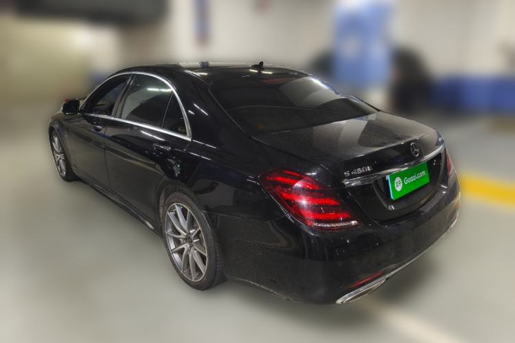 Used Mercedes-Benz S-Class 2020 S 450 L 4MATIC Exclusive Edition Rear Left 45 Deg