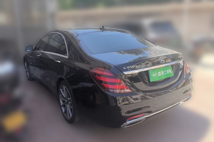 Used Mercedes-Benz S-Class 2020 S 450 L 4MATIC Exclusive Edition Rear Left 45 Deg