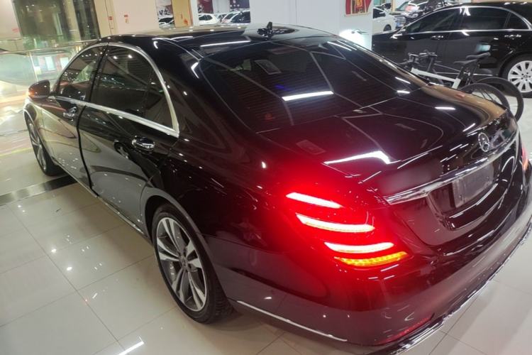 Used Mercedes-Benz S-Class 2020 S 350 L Exclusive Edition Prestige Collection Rear Left 45 Deg