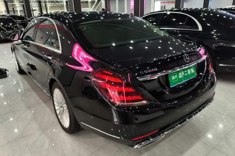 Used Mercedes-Benz S-Class 2020 S 350 L Business Class Ultimate Edition Rear Left 45 Deg