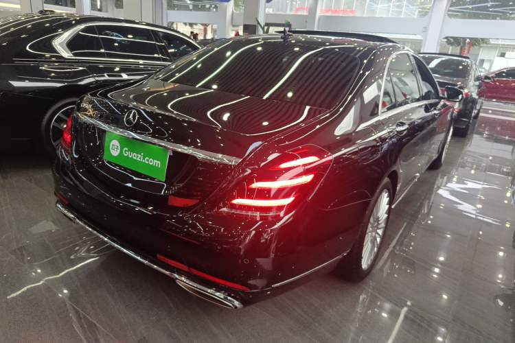 Used Mercedes-Benz S-Class 2020 S 350 L Business Class Ultimate Edition Rear Right 45 Deg
