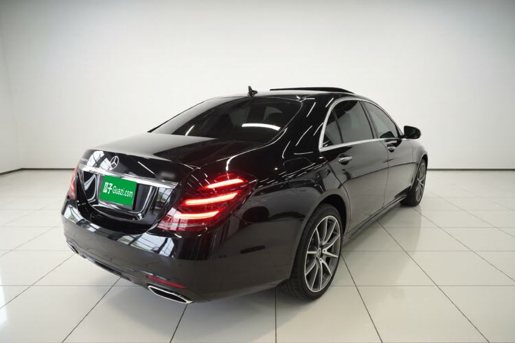 Used Mercedes-Benz S-Class 2020 S 450 L 4MATIC Exclusive Edition Rear Right 45 Deg