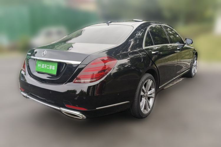 Used Mercedes-Benz S-Class 2020 S 350 L Exclusive Edition Prestige Collection Rear Right 45 Deg