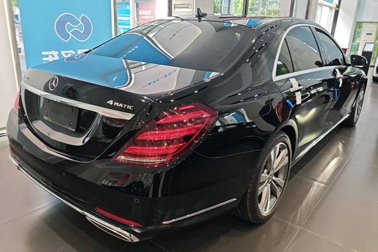 Used Mercedes-Benz S-Class 2020 S 350 L Exclusive Edition Prestige Collection Rear Right 45 Deg