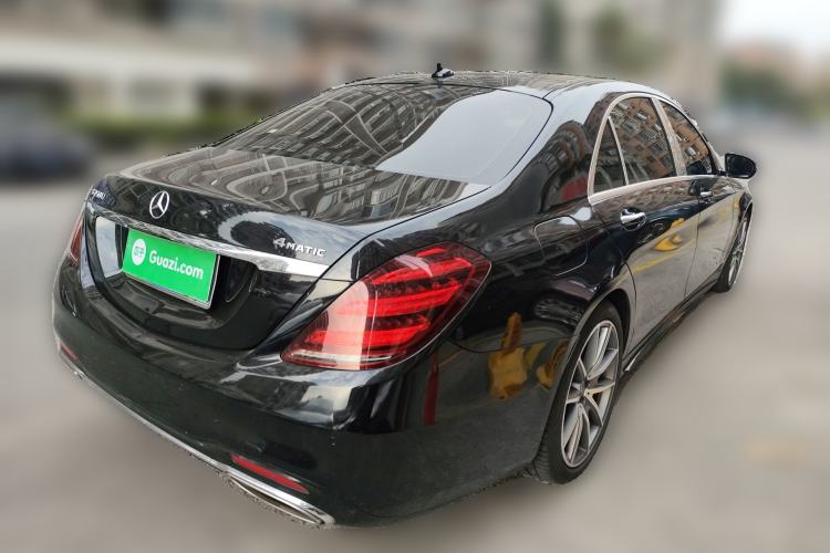 Used Mercedes-Benz S-Class 2020 S 450 L 4MATIC Exclusive Edition Rear Right 45 Deg