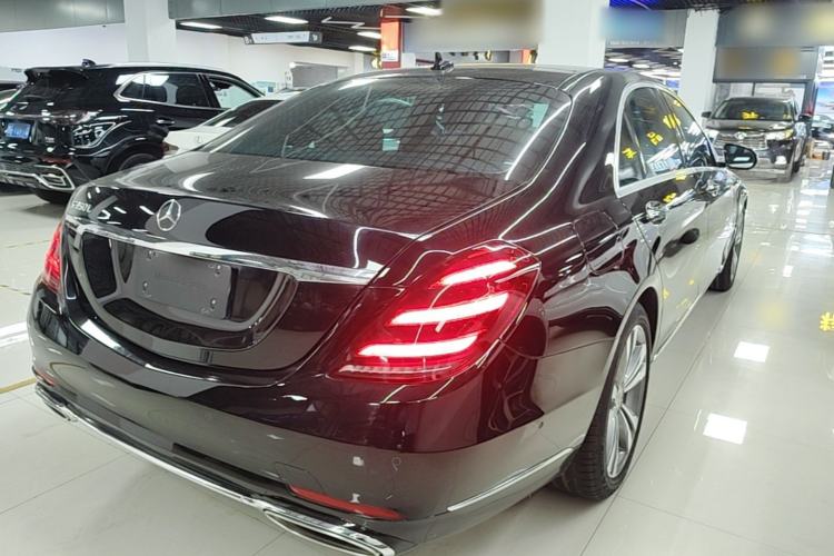 Used Mercedes-Benz S-Class 2020 S 350 L Exclusive Edition Prestige Collection Rear Right 45 Deg