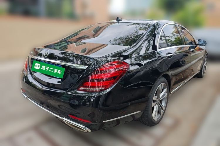 Used Mercedes-Benz S-Class 2020 S 350 L Exclusive Edition Prestige Collection Rear Right 45 Deg