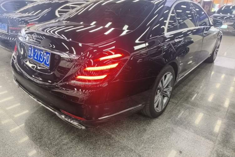 Used Mercedes-Benz S-Class 2020 S 350 L Exclusive Edition Prestige Collection Rear Right 45 Deg