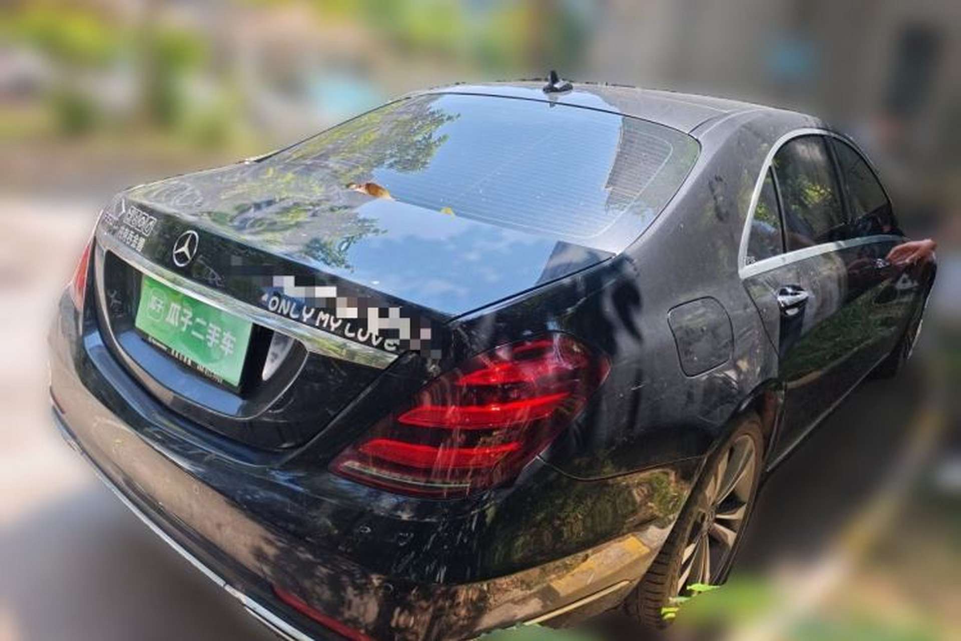 Used Mercedes-Benz S-Class 2020 S 350 L Exclusive Edition Prestige Collection Rear Right 45 Deg