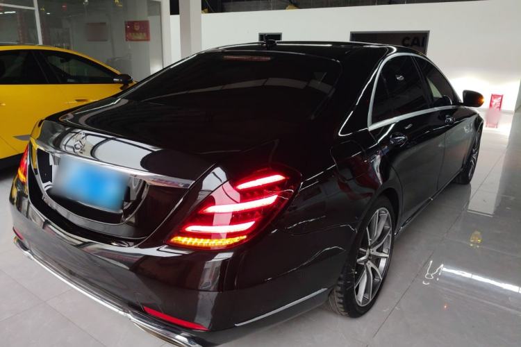Used Mercedes-Benz S-Class 2020 S 350 L Exclusive Edition Prestige Collection Rear Right 45 Deg