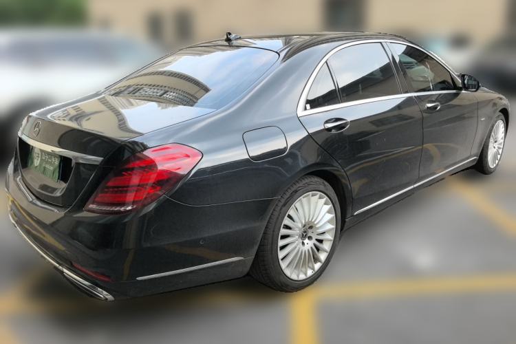 Used Mercedes-Benz S-Class 2020 S 350 L Business Class Ultimate Edition Rear Right 45 Deg