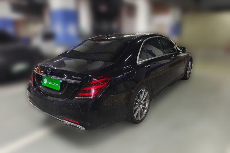 Used Mercedes-Benz S-Class 2020 S 450 L 4MATIC Exclusive Edition Rear Right 45 Deg