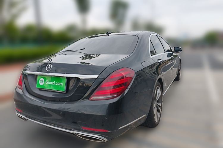 Used Mercedes-Benz S-Class 2020 S 350 L Exclusive Edition Prestige Collection Rear Right 45 Deg