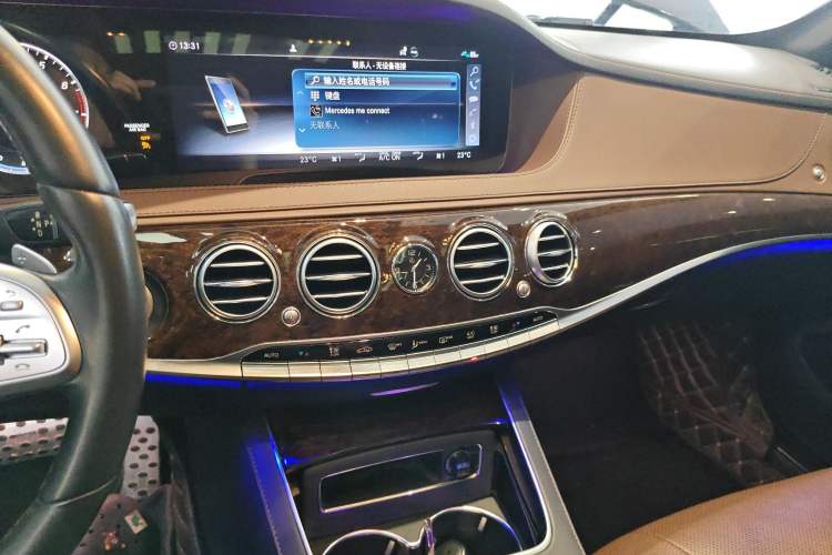 Used Mercedes-Benz S-Class 2020 S 350 L Business Class Ultimate Edition Audio And AC Panel
