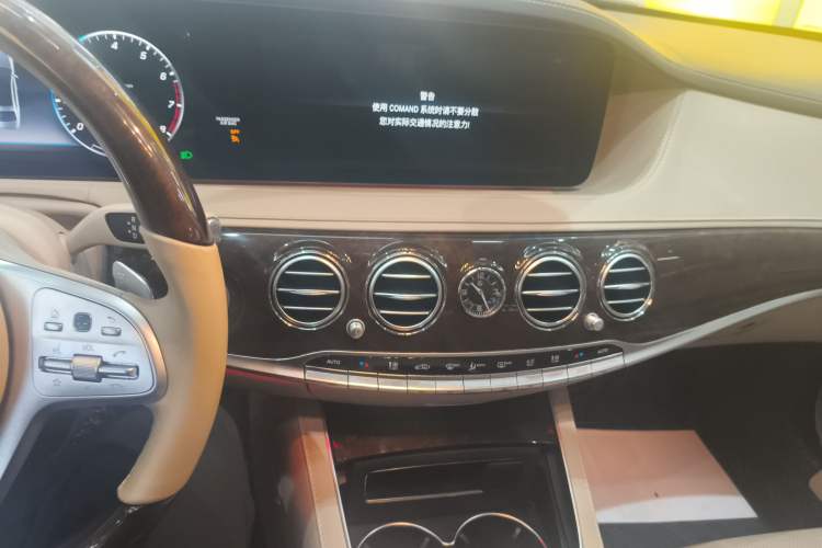 Used Mercedes-Benz S-Class 2020 S 350 L Exclusive Edition Prestige Collection Audio And AC Panel