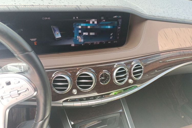 Used Mercedes-Benz S-Class 2020 S 350 L Business Class Ultimate Edition Audio And AC Panel