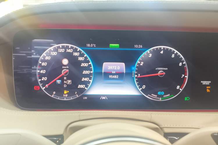 Used Mercedes-Benz S-Class 2020 S 350 L Exclusive Edition Prestige Collection Instrument Cluster