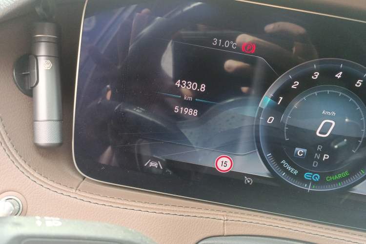 Used Mercedes-Benz S-Class 2020 S 350 L Business Class Ultimate Edition Odometer Close Up