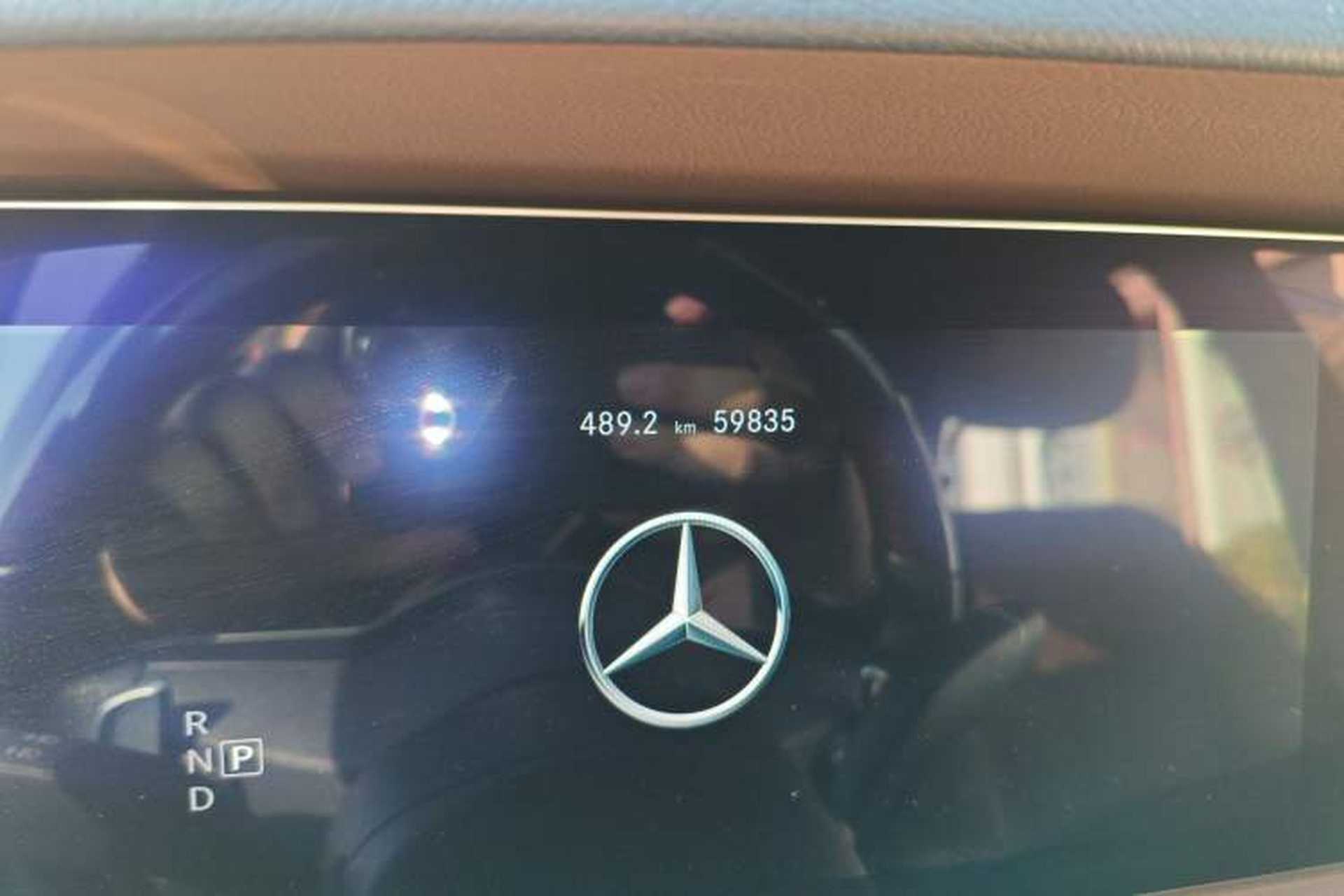 Used Mercedes-Benz S-Class 2020 S 350 L Exclusive Edition Prestige Collection Odometer Close Up