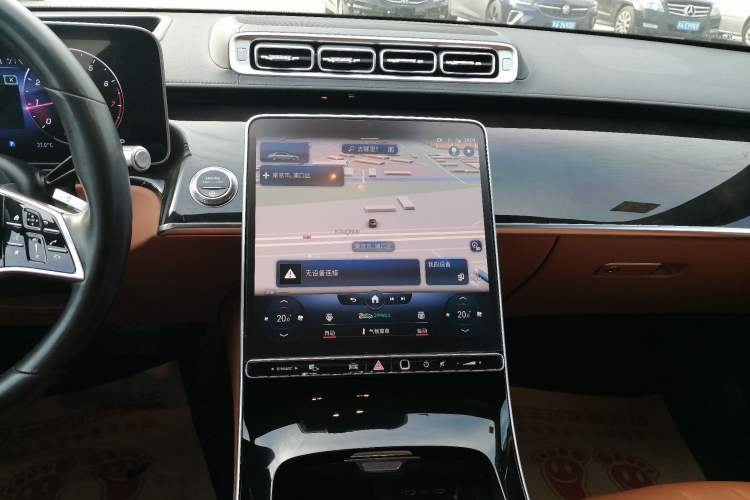 Used Mercedes-Benz S-Class 2021 S 450 L Audio And AC Panel